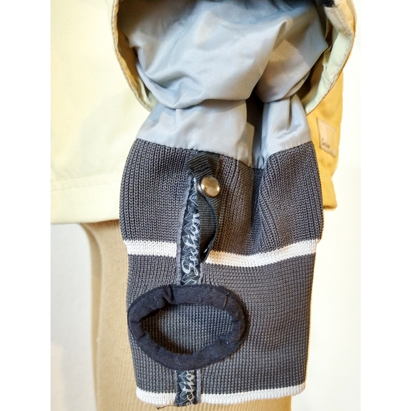 Gore-tex Waterproof Yellow Medium Weight Section Skii Rain Jacket - Picture 6 of 15